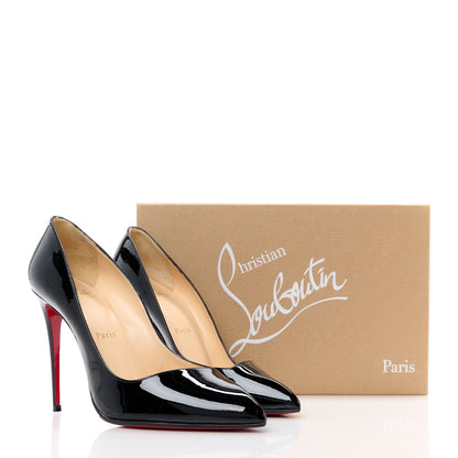 Christian Louboutin Patent Corneille 100 Pumps 38 Black 11 of 11