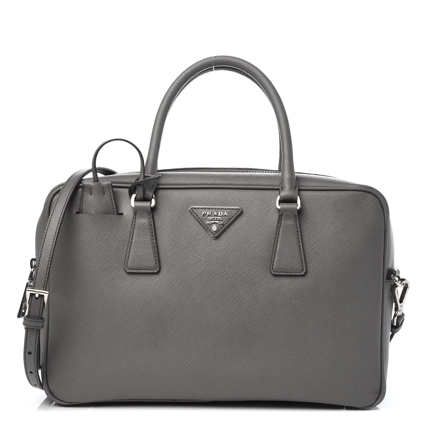 Saffiano Lux Bowler Marmo