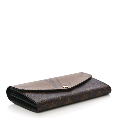 Louis Vuitton Reverse Monogram Giant Sarah Wallet 4 of 10
