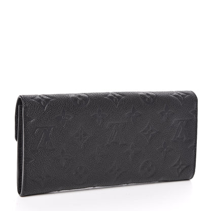 Louis Vuitton Empreinte Curieuse Wallet Black 3 of 9