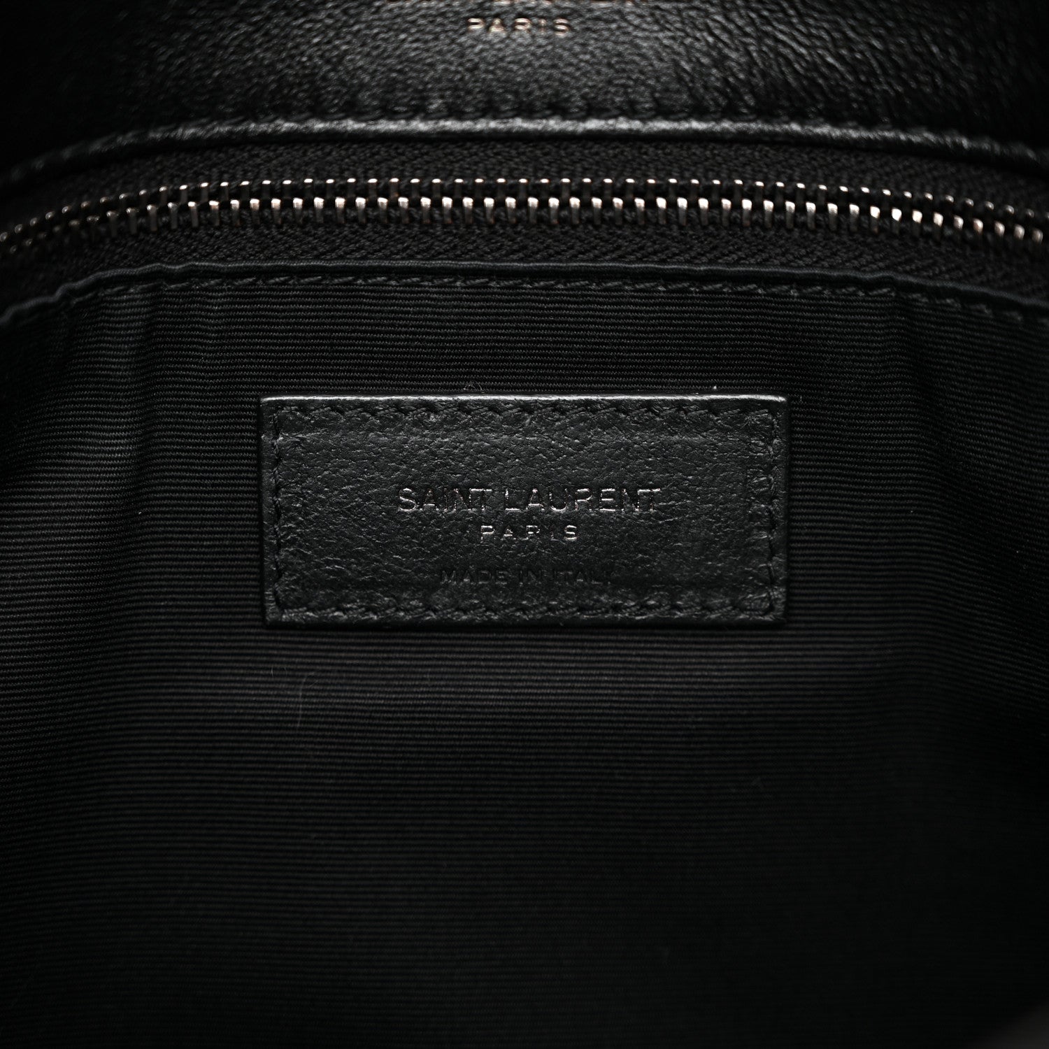 Saint Laurent Crinkled Calfskin Monogram Medium Niki Chain Satchel Black 5 of 11