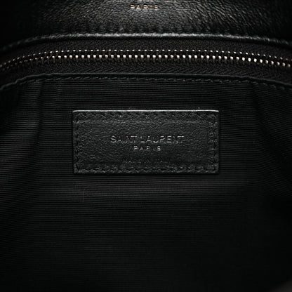 Saint Laurent Crinkled Calfskin Monogram Medium Niki Chain Satchel Black 5 of 11