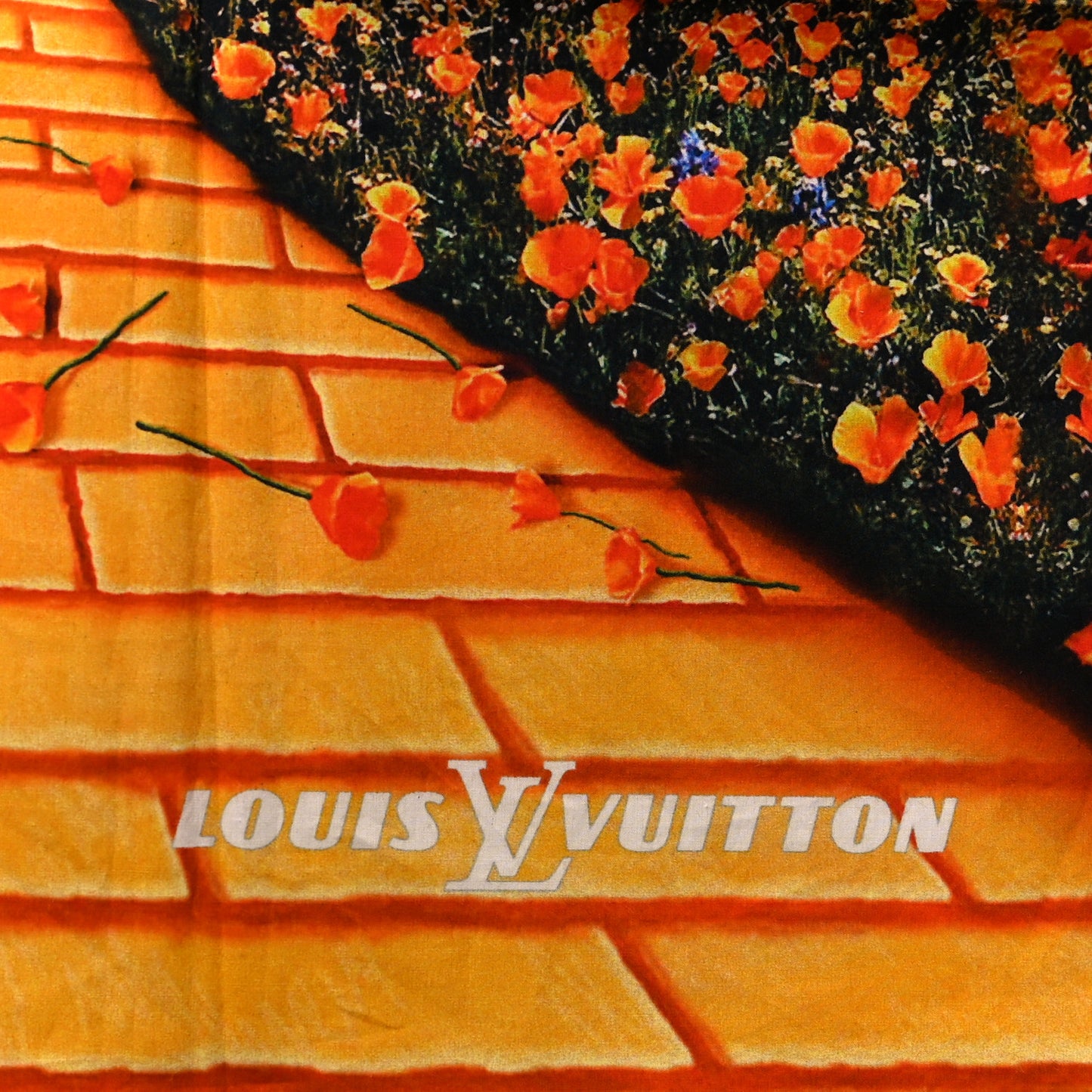 Cotton Brick Road Square Scarf Multicolor