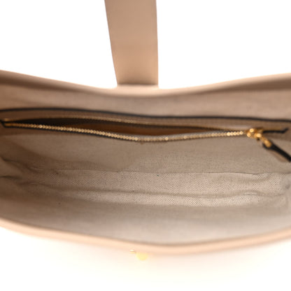 Gucci GG Supreme Monogram Textured Dollar Calfskin Web Small Jackie 1961 Hobo Beige Mystic White Oatmeal 5 of 9