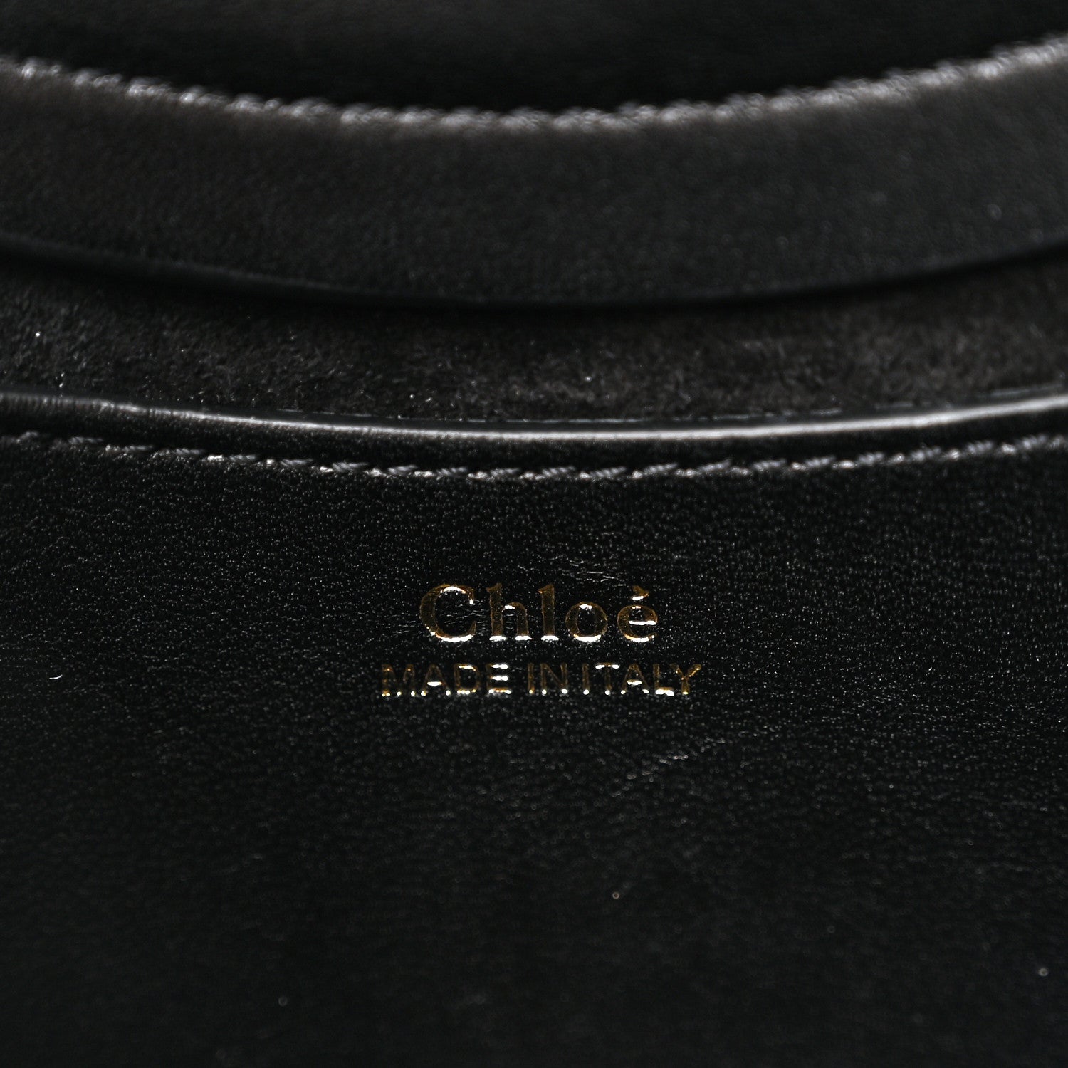 Chloe Small Grain Calfskin Kiss Bag Black 5 of 8
