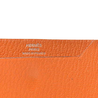 Hermes Chevre Mysore Mini Bearn Wallet Orange 6 of 6