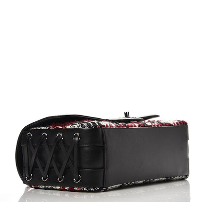 Chanel Tweed Quilted Calfskin Coco Corset Flap Multicolor 4 of 8