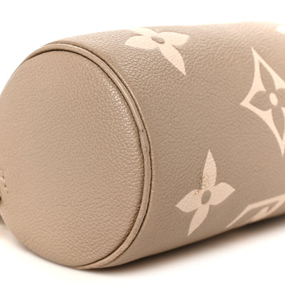Louis Vuitton Empreinte Monogram Giant Papillon BB Tourterelle Cream 9 of 10