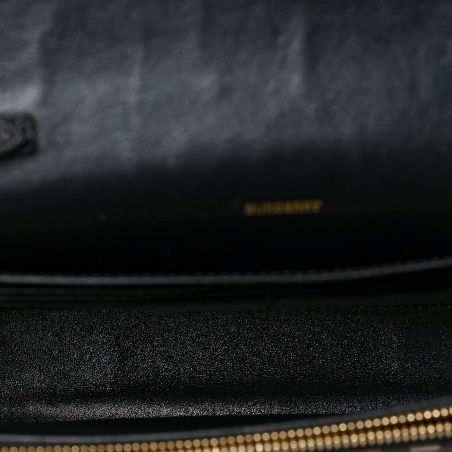 Burberry Grainy Calfskin Vintage Check Hampshire Crossbody Black 5 of 8