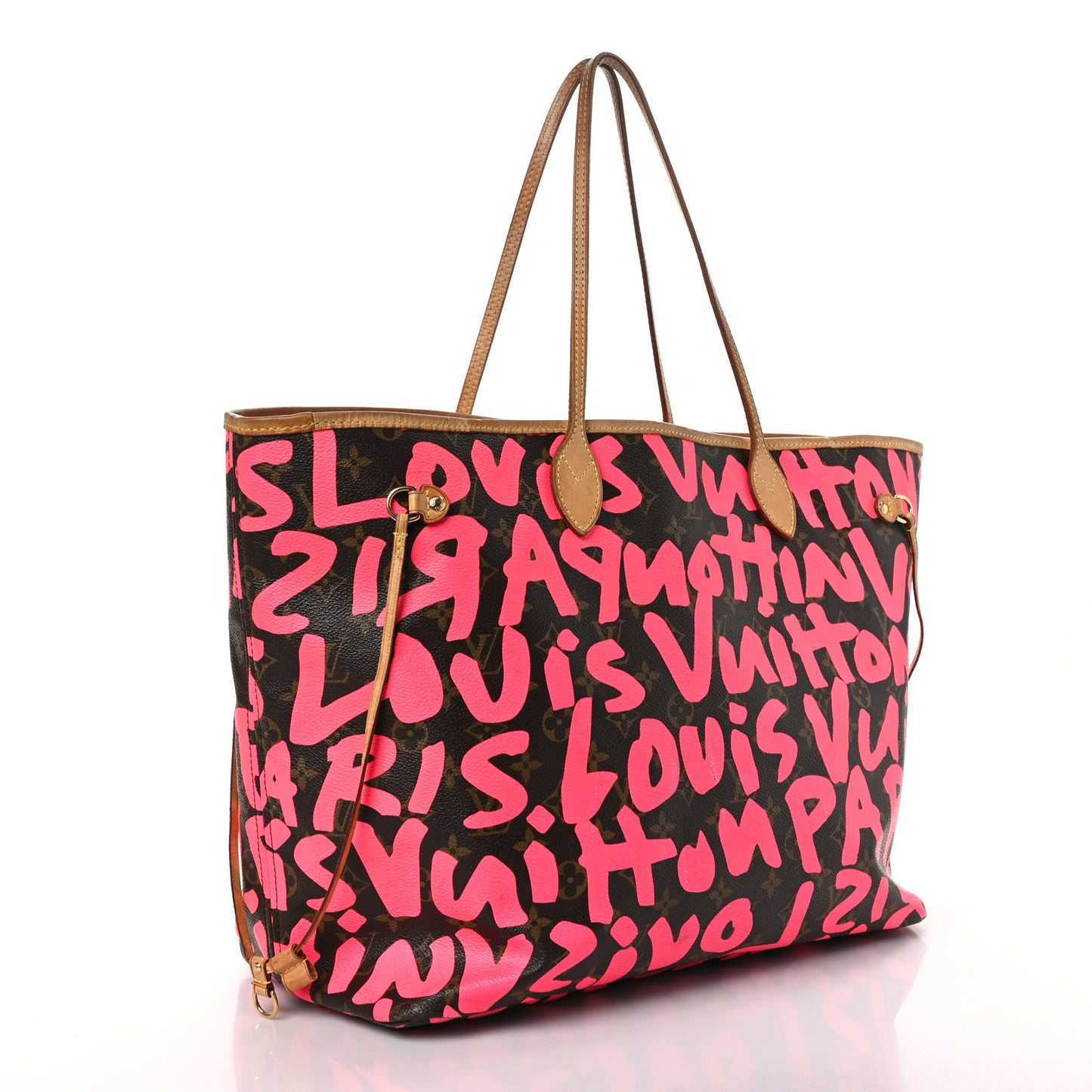 Monogram Graffiti Neverfull GM Fuchsia