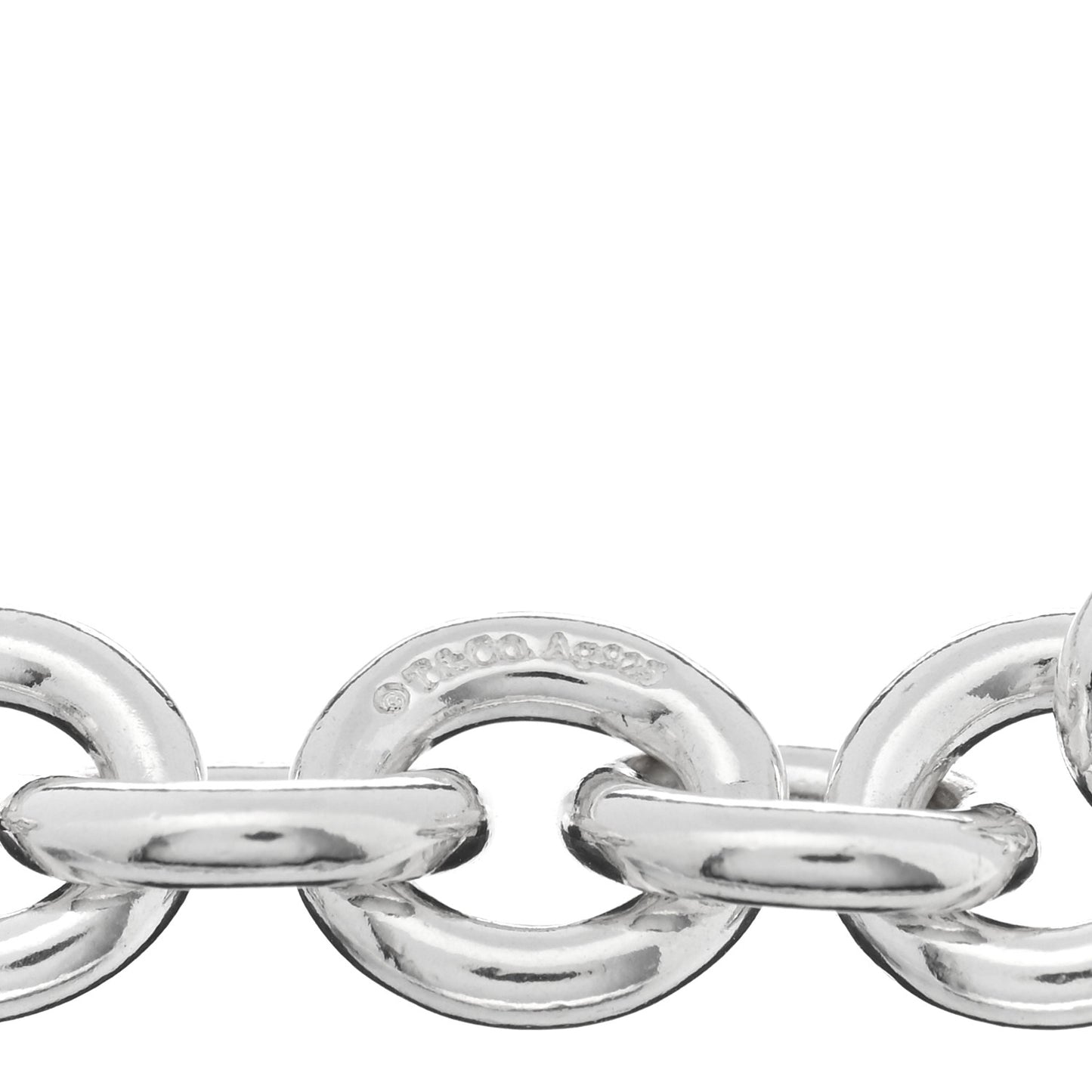 Sterling Silver Round Chain Link Bracelet