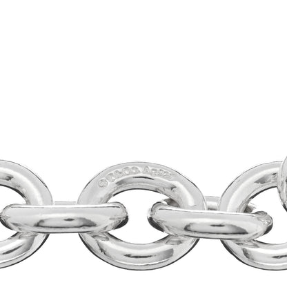 Tiffany Sterling Silver Round Chain Link Bracelet 3 of 3