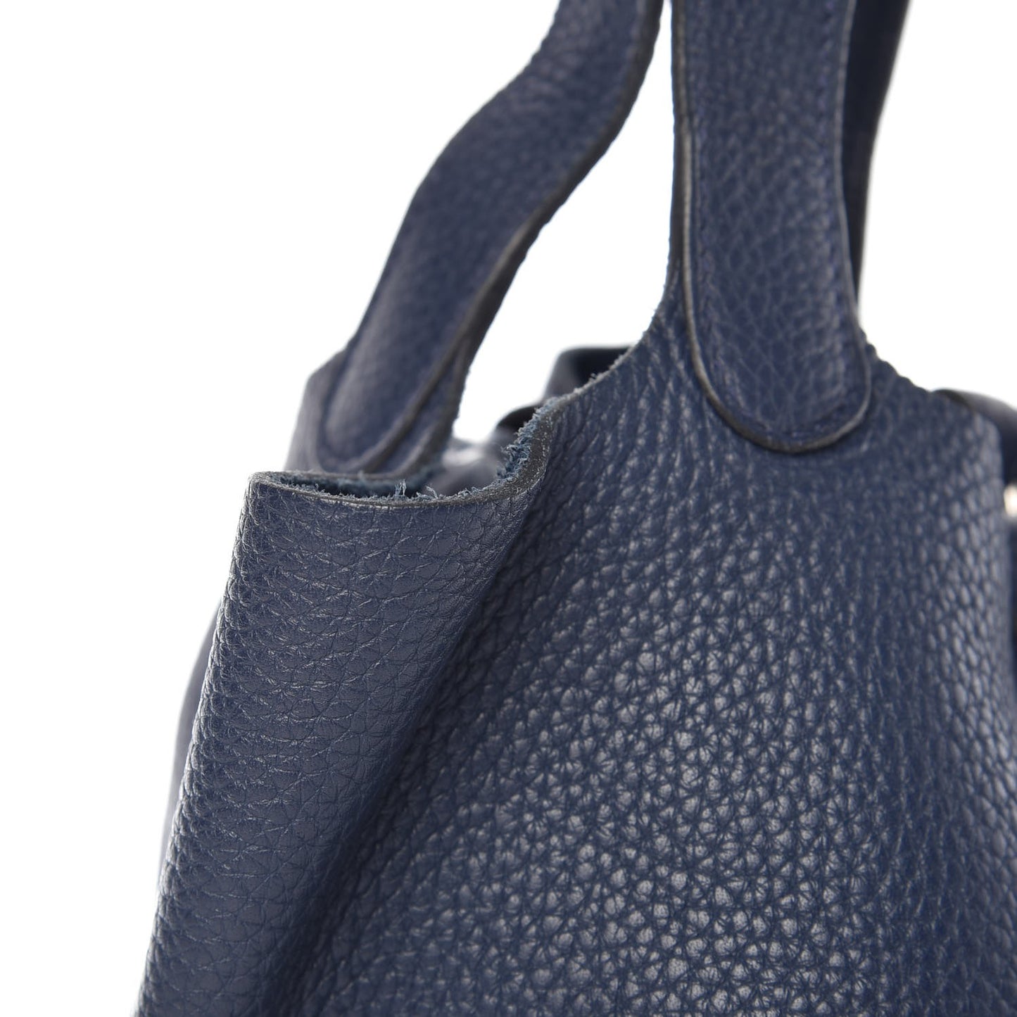 Taurillon Clemence Picotin Lock 18 PM Bleu Abysse