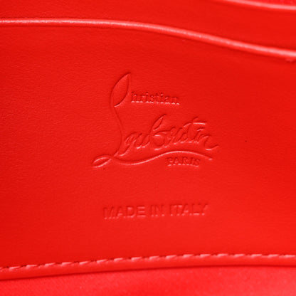 Christian Louboutin Patent Calfskin Strass Loubila Chain Clutch Black 7 of 10