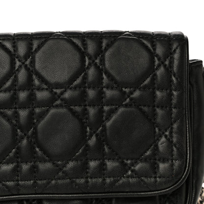 Christian Dior Lambskin Cannage Lady Dior Pochette Black 7 of 15