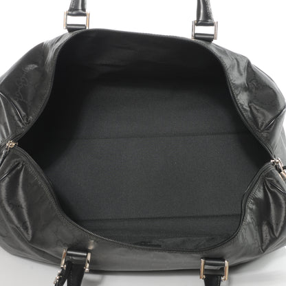 Gucci Nylon Monogram Carry On Duffle Black 9 of 9