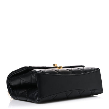 Chanel Lambskin Quilted Chic Pearls Mini Flap Black 4 of 10