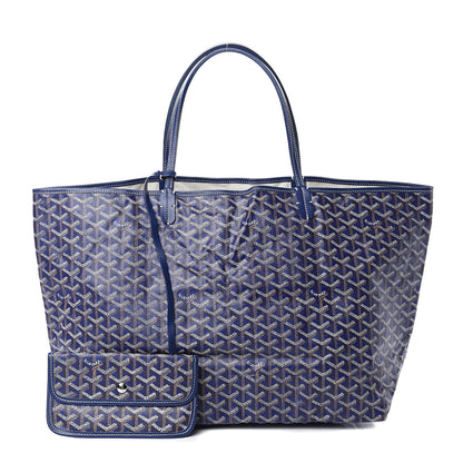 Goyard Goyardine Saint Louis GM Navy 1 of 8