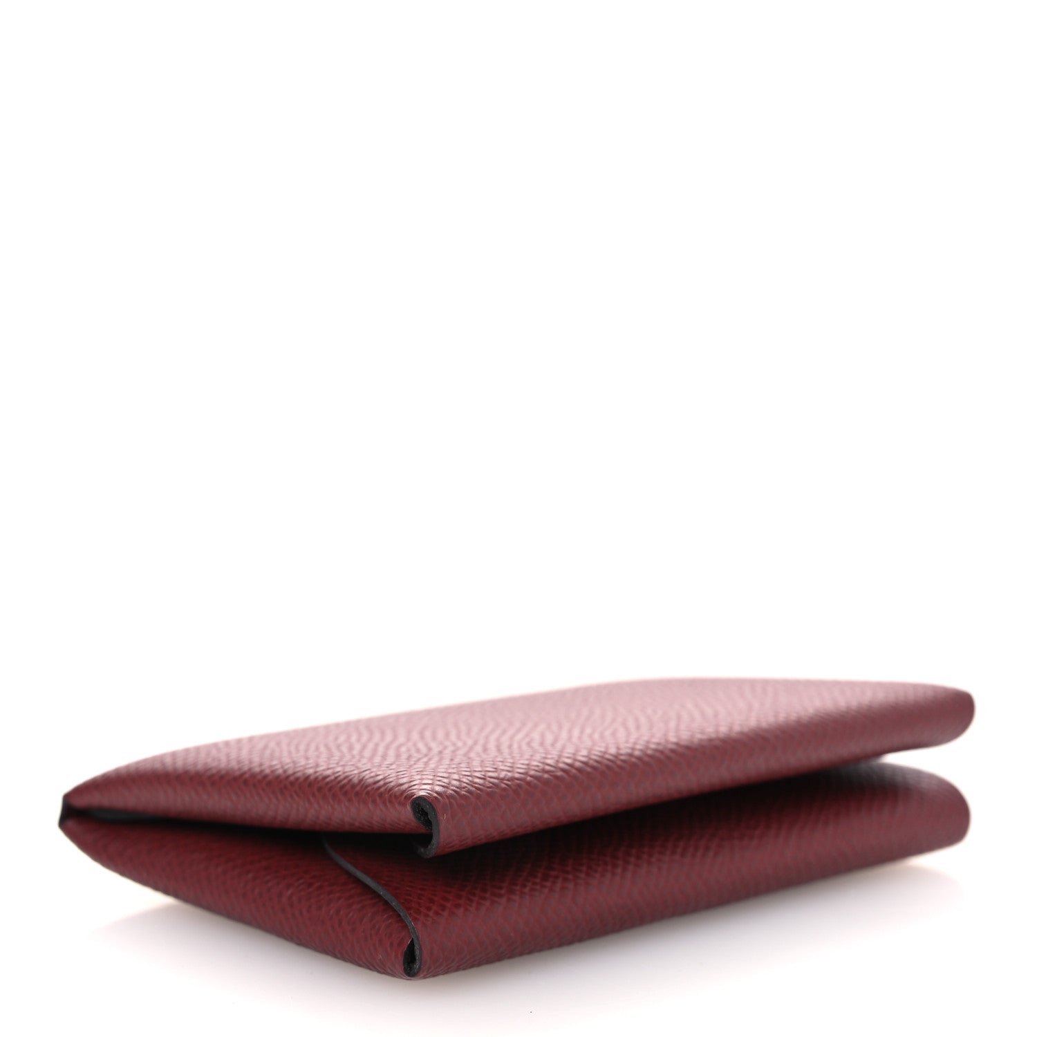 Hermes Epsom Calvi Duo Card Case Rouge H 4 of 9