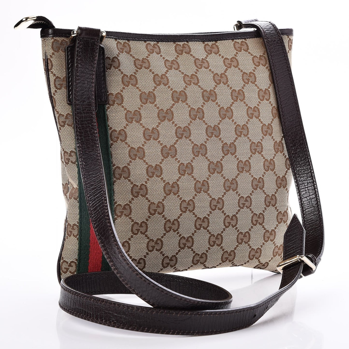Monogram Web Jolicoeur Charms Messenger Dark Brown