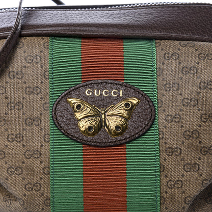 Gucci Mini Vintage GG Supreme Monogram Web Butterfly New Candy Crossbody Beige New Acero 7 of 7