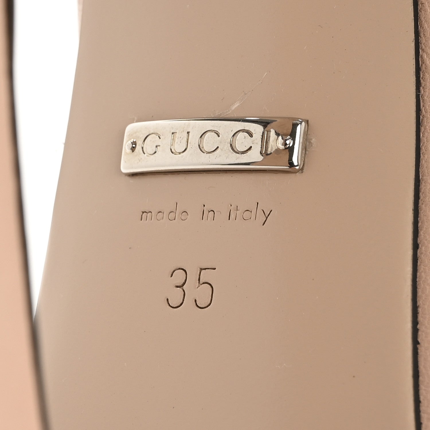Gucci Malaga Kid Interlocking G Studs 155mm Platform Sandals 35 Perfect Pink 8 of 9