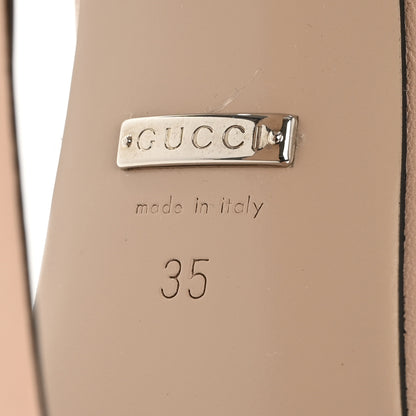 Gucci Malaga Kid Interlocking G Studs 155mm Platform Sandals 35 Perfect Pink 8 of 9