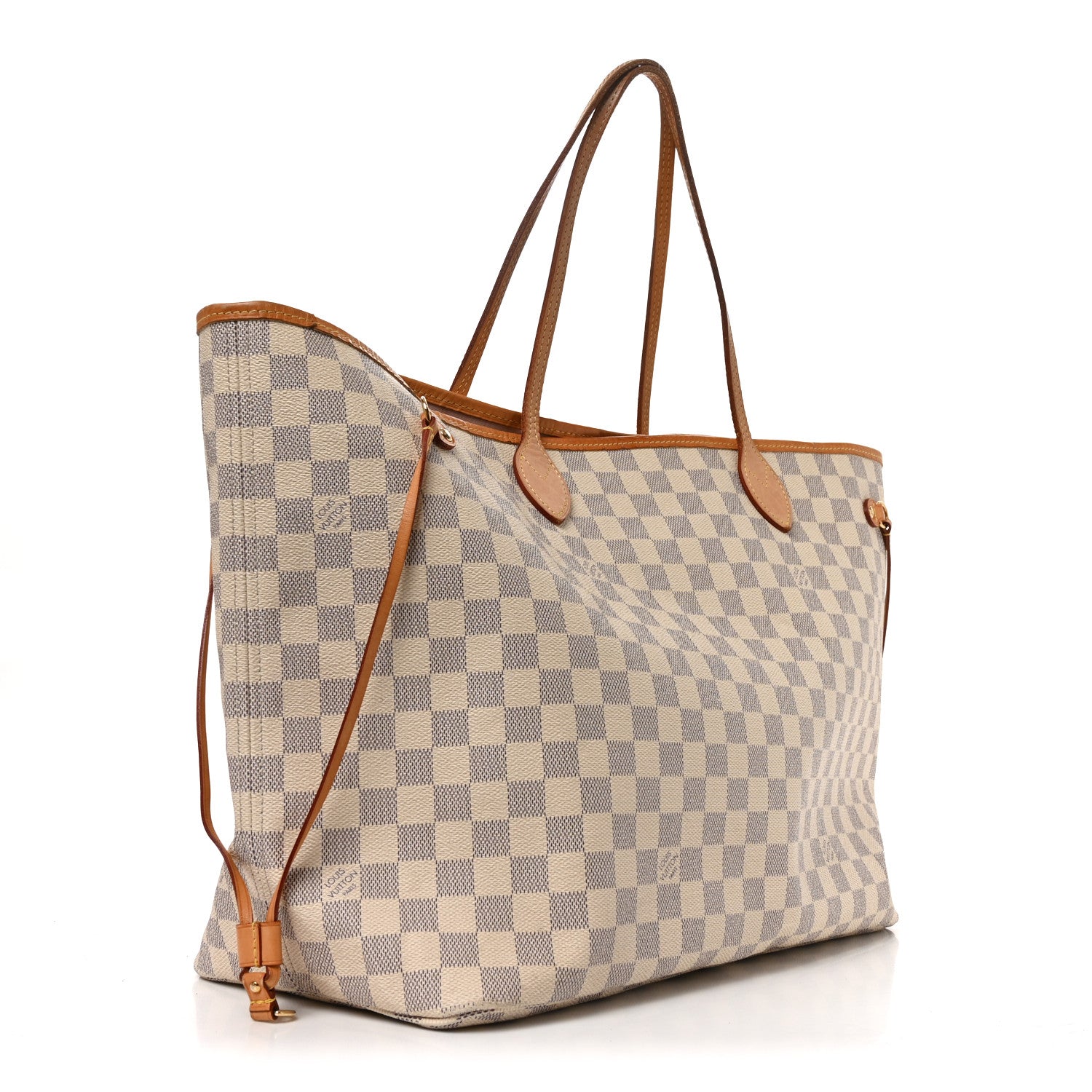 Louis Vuitton Damier Azur Neo Neverfull GM Rose Ballerine 3 of 10