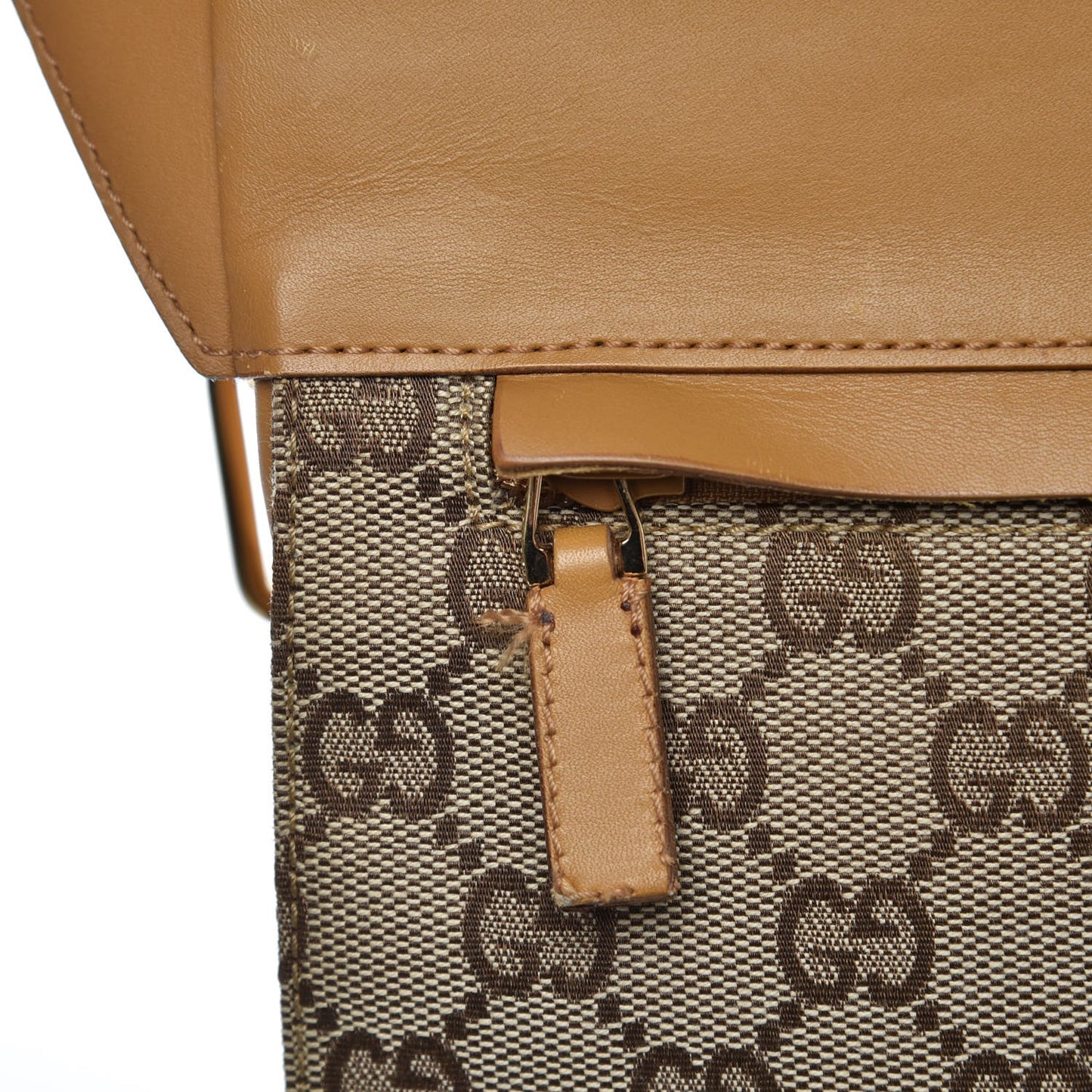 Monogram Crossbody Bag Brown