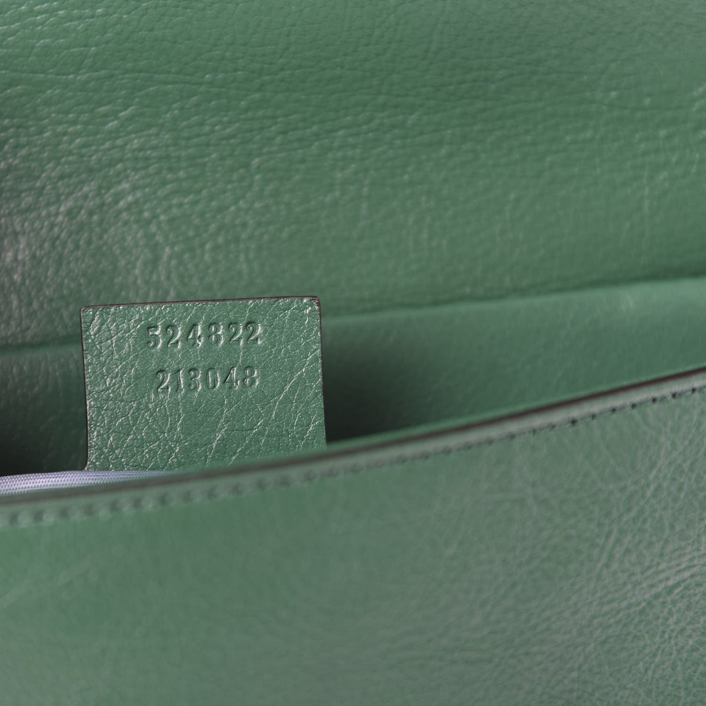 Calfskin Medium Thiara Double Envelope Shoulder Bag Blue Green