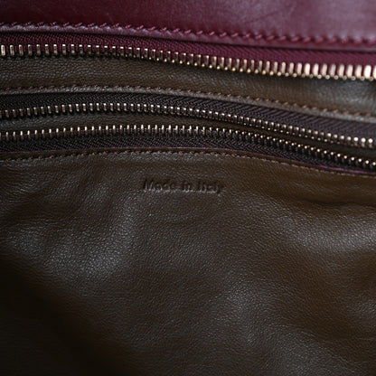 Celine Smooth Calfskin Mini Luggage Burgundy 6 of 9
