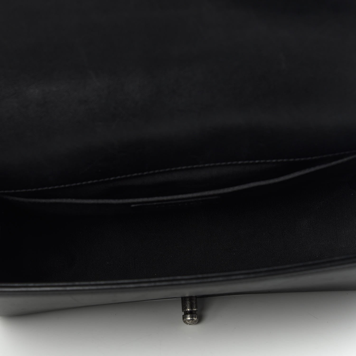 Chanel Lambskin Quilted Medium Boy Flap Black 5 of 10