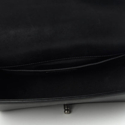 Chanel Lambskin Quilted Medium Boy Flap Black 5 of 10