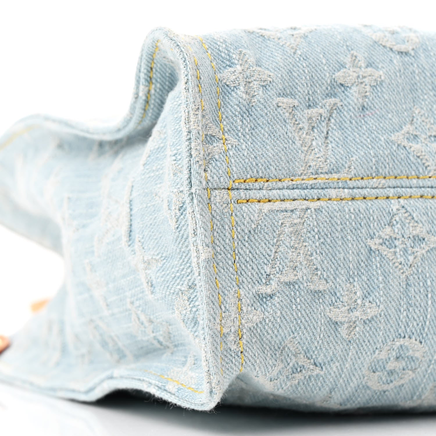 Louis Vuitton Monogram Washed Denim Let Go PM Sky Blue 8 of 9