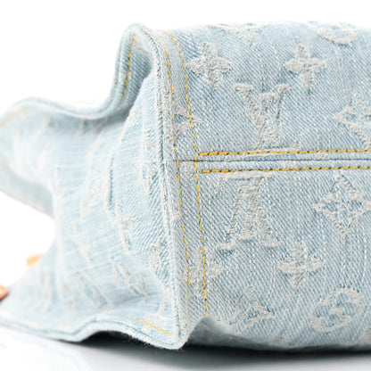 Louis Vuitton Monogram Washed Denim Let Go PM Sky Blue 8 of 9