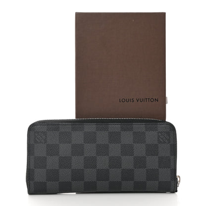 Louis Vuitton Damier Graphite Zippy Wallet Vertical 7 of 7