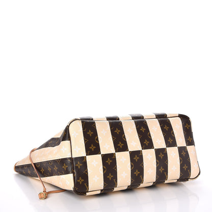 Louis Vuitton Monogram Rayures Neverfull GM 4 of 7