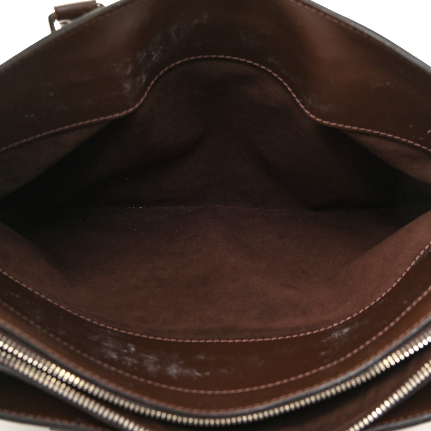 Louis Vuitton Epi Brooks Briefcase Brown 6 of 40