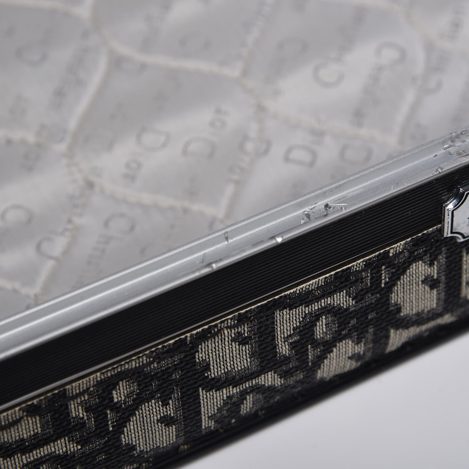 Christian Dior Monogram Jr Pullman 24 Luggage Suitcase Black 11 of 14