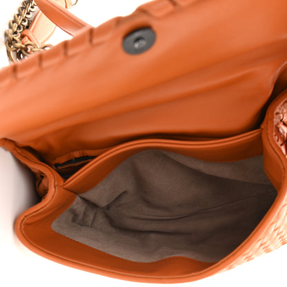 Bottega Veneta Nappa Intrecciato Small Olimpia Shoulder Bag Orange 6 of 11