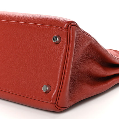 Hermes Taurillon Clemence Kelly Retourne 28  Brique 10 of 10