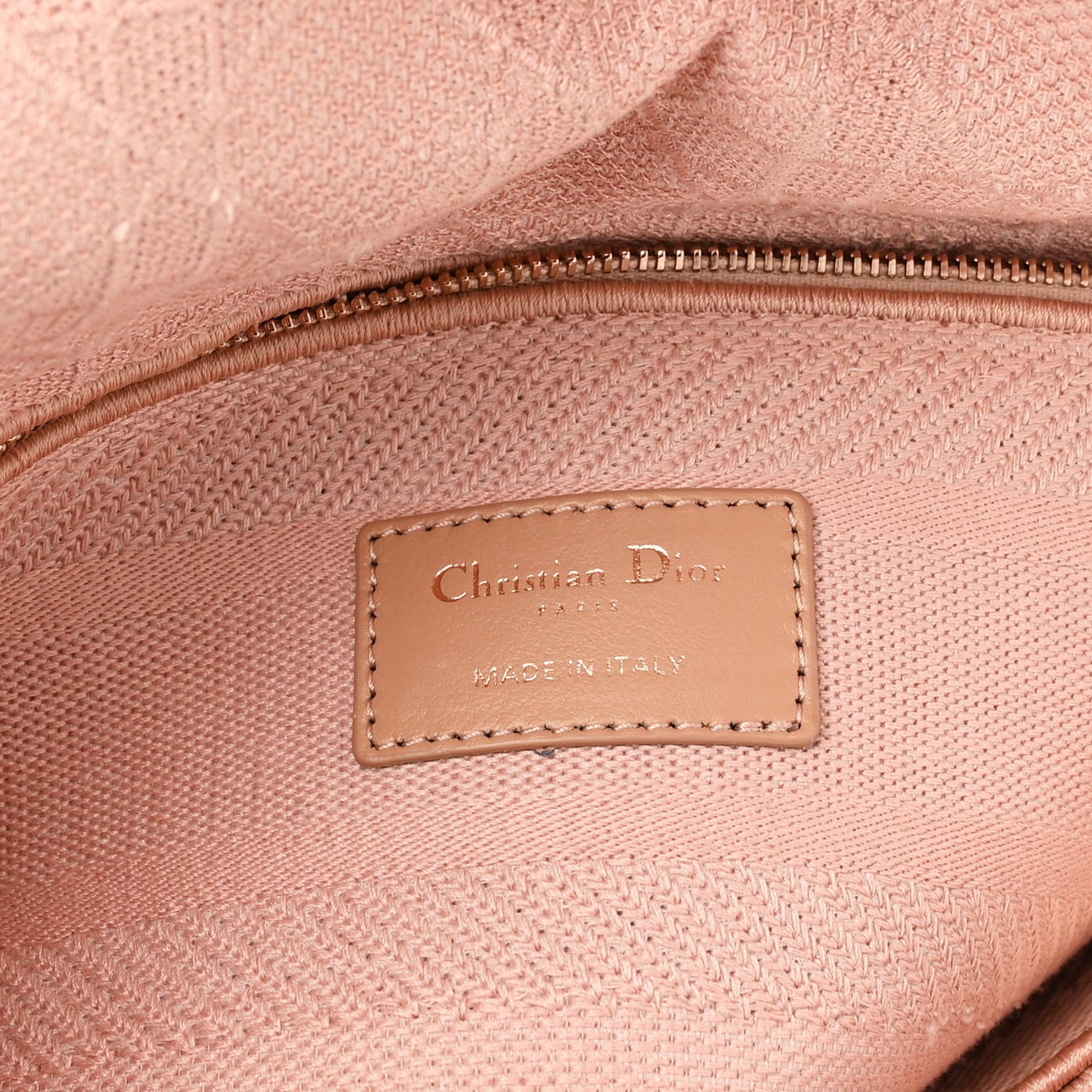 Christian Dior Canvas Embroidered Cannage Medium Lady D-Lite Pink 5 of 8