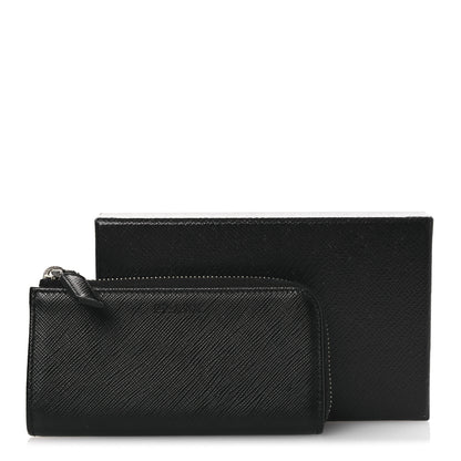 Prada Saffiano Key Holder Black 19 of 20