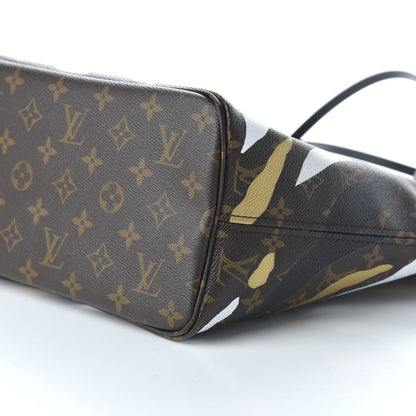 Louis Vuitton X LOL Monogram Neverfull MM Gold Silver 7 of 10