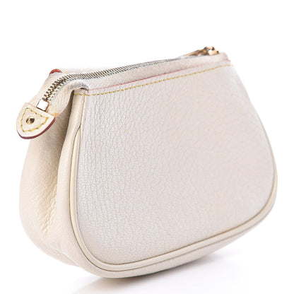 Louis Vuitton Suhali Le Mignon Pouch White 3 of 15