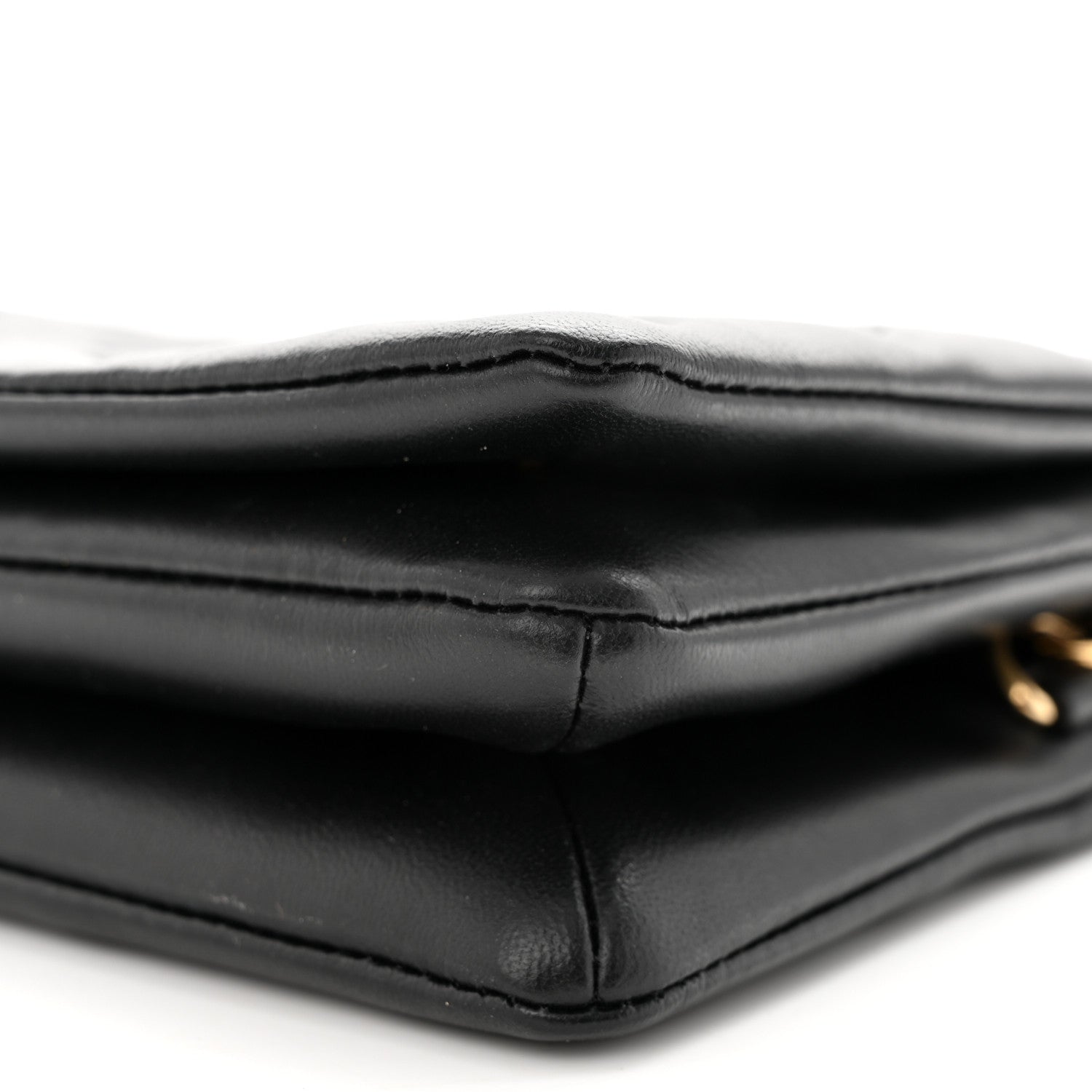 Louis Vuitton Lambskin Embossed Monogram Pochette Coussin Black 9 of 9