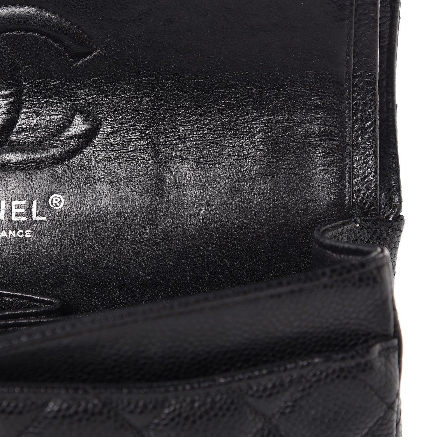 Chanel Caviar Quilted Small Double Flap Black 9 of 15