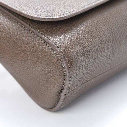Mulberry Glossy Goatskin Small Lily Flap Taupe 14 of 14