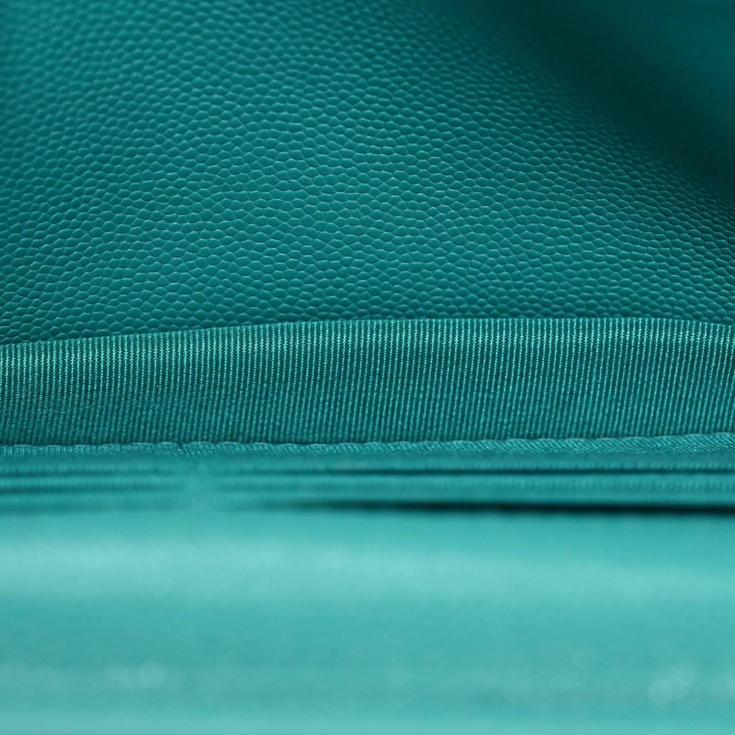 Chanel Caviar Quilted Wallet On Chain WOC Turquoise 7 of 19