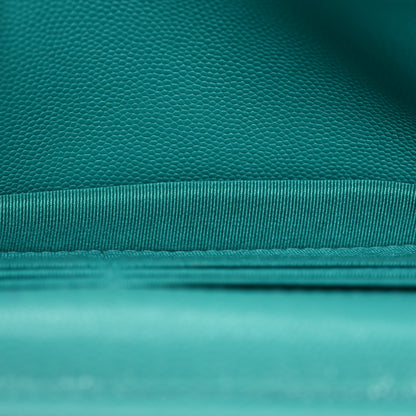 Chanel Caviar Quilted Wallet On Chain WOC Turquoise 7 of 19